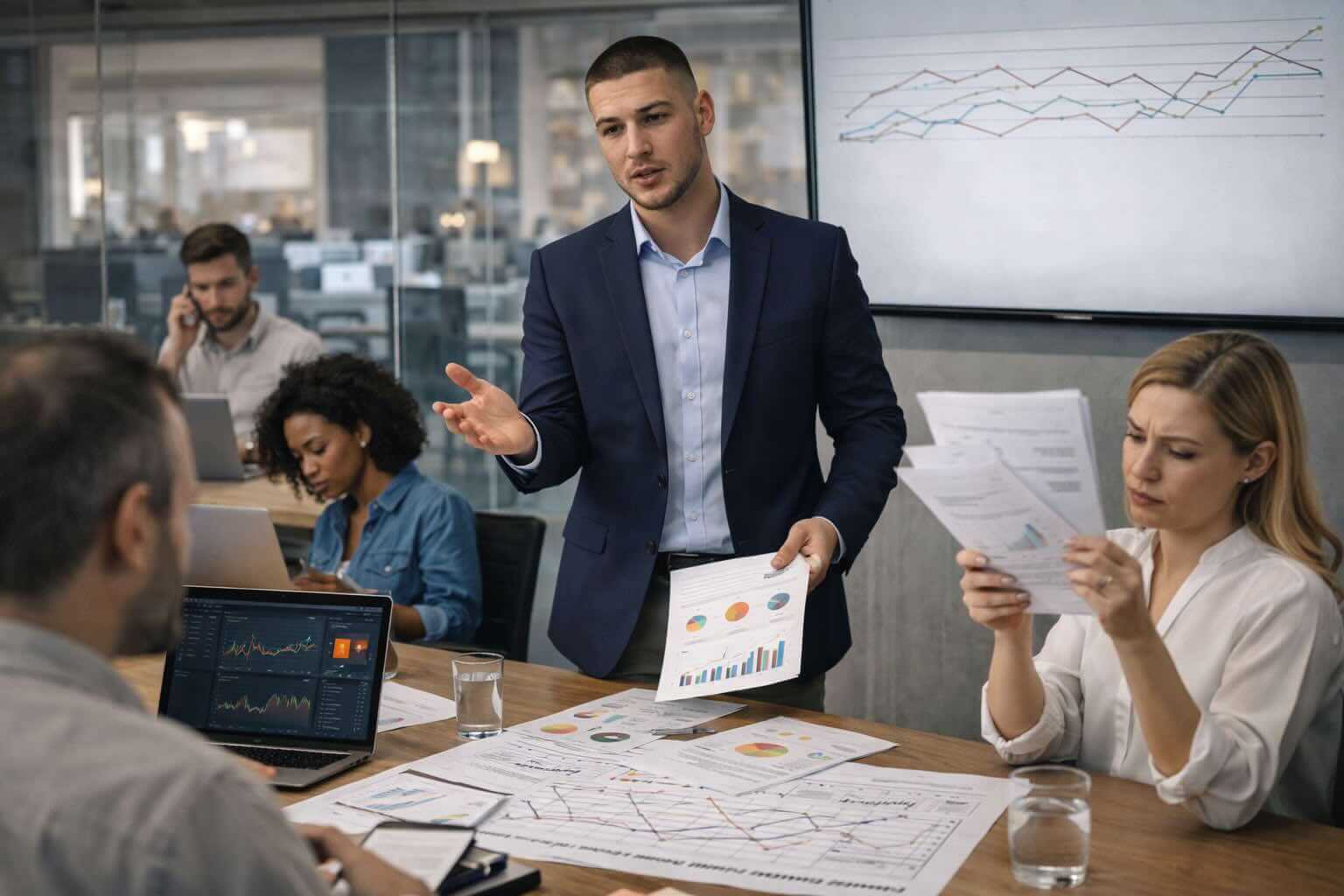 Business performance visibility and staff accountability