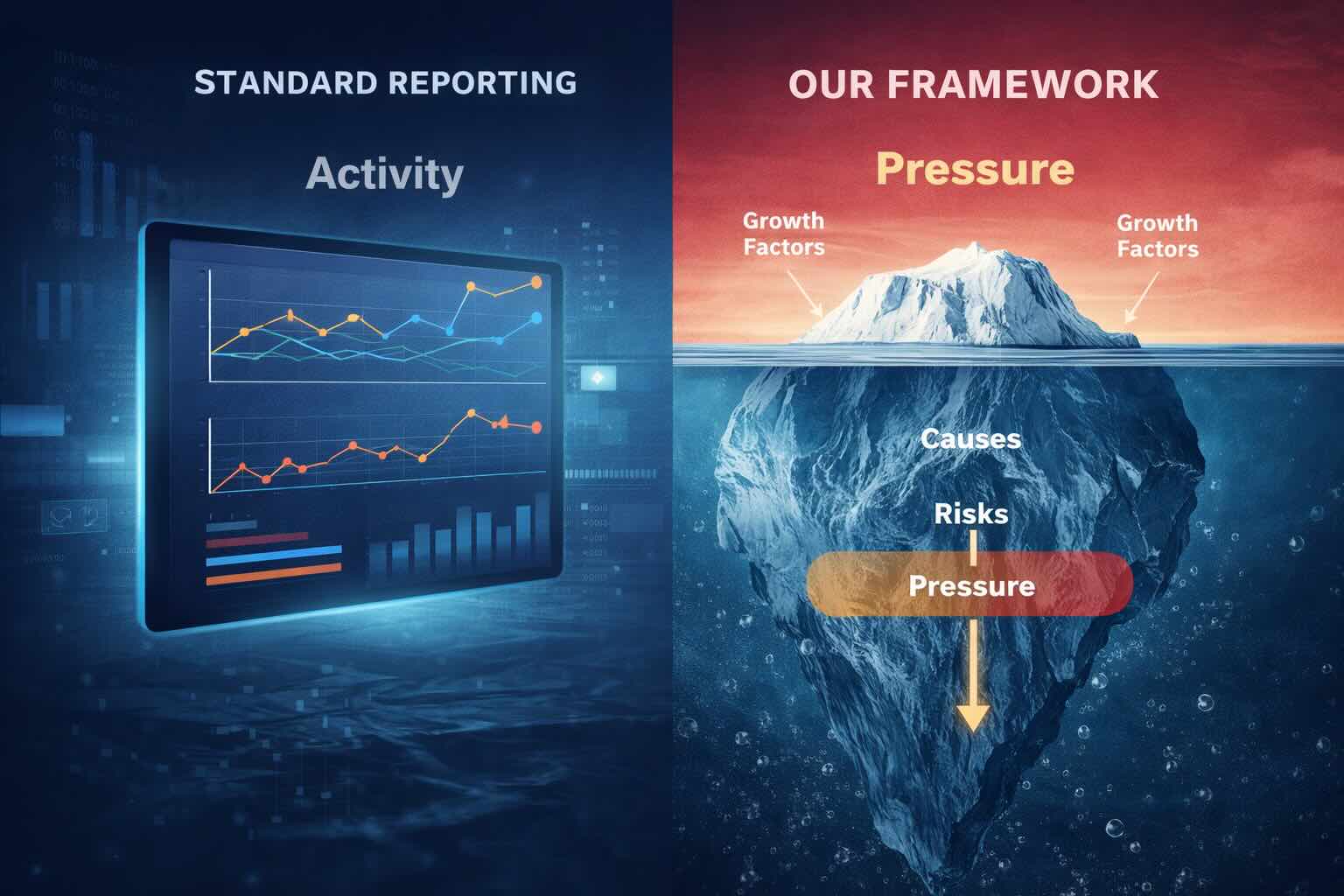 Business systems analysis and strategic visibility